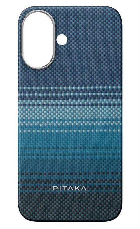 Magsafe Калъф за iPhone 16, Pitaka Edge Case Moonrise, Син (2)