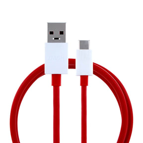 Оригинален USB-C Кабел, Oneplus Warp Dash D301 4A 1m, Червен