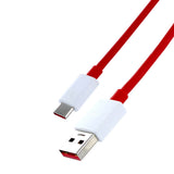 Оригинален USB-C Кабел, Oneplus Warp Dash D301 4A 1m, Червен (3)