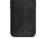 Елегантен Калъф за iPhone 16, Alcantara Case, Черен (2)