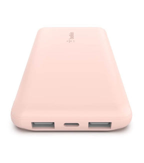 Външна Батерия, Belkin Boost Charge USB-C 15W 10000mAh, Розов