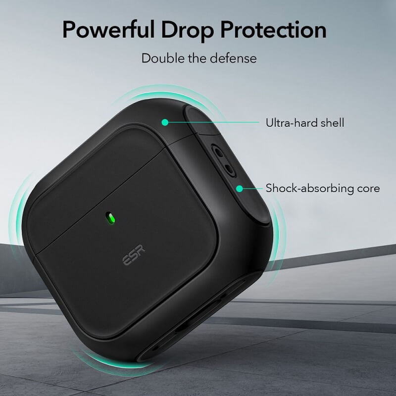Magsafe Калъф за Apple AirPods 4, ESR Orbit Magnetic Case, Черен (4)