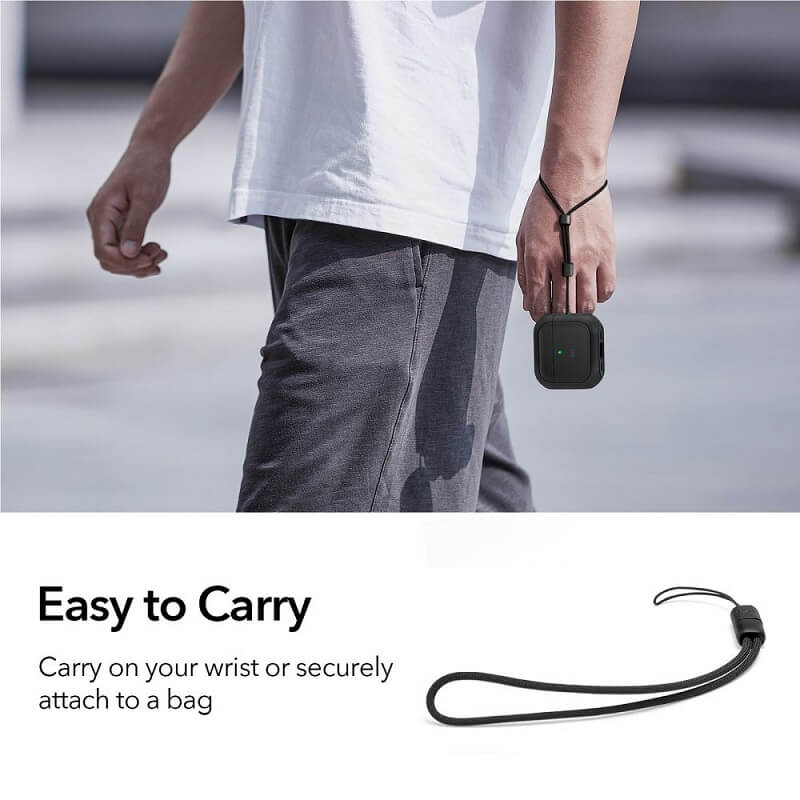 Magsafe Калъф за Apple AirPods 4, ESR Orbit Magnetic Case, Черен (6)