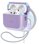 Magsafe Калъф за Apple AirPods 4, ESR Orbit Magnetic Case, Лилав
