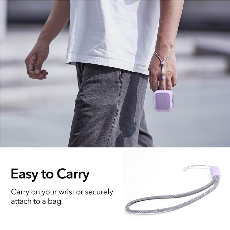 Magsafe Калъф за Apple AirPods 4, ESR Orbit Magnetic Case, Лилав (6)