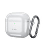 Силиконов Калъф за Apple Airpods 4, Tech-Protect FlexAir Clear Case, Прозрачен