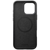 Magsafe Калъф от Естествена Кожа за iPhone 16 Pro, Nomad Modern Leather Case, Черен (5)