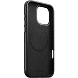 Magsafe Калъф от Естествена Кожа за iPhone 16 Pro Max, Nomad Modern Leather Case, Черен (6)
