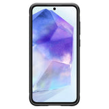 Противоударен Силиконов Калъф за Samsung A16, Spigen Rugged Armor Case, Черен (4)