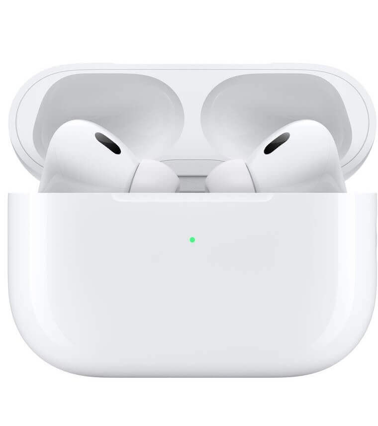 Оригинални Безжични Слушалки Apple AirPods Pro 2 USB-C Magsafe MTJV3ZM/A, Бял (2)