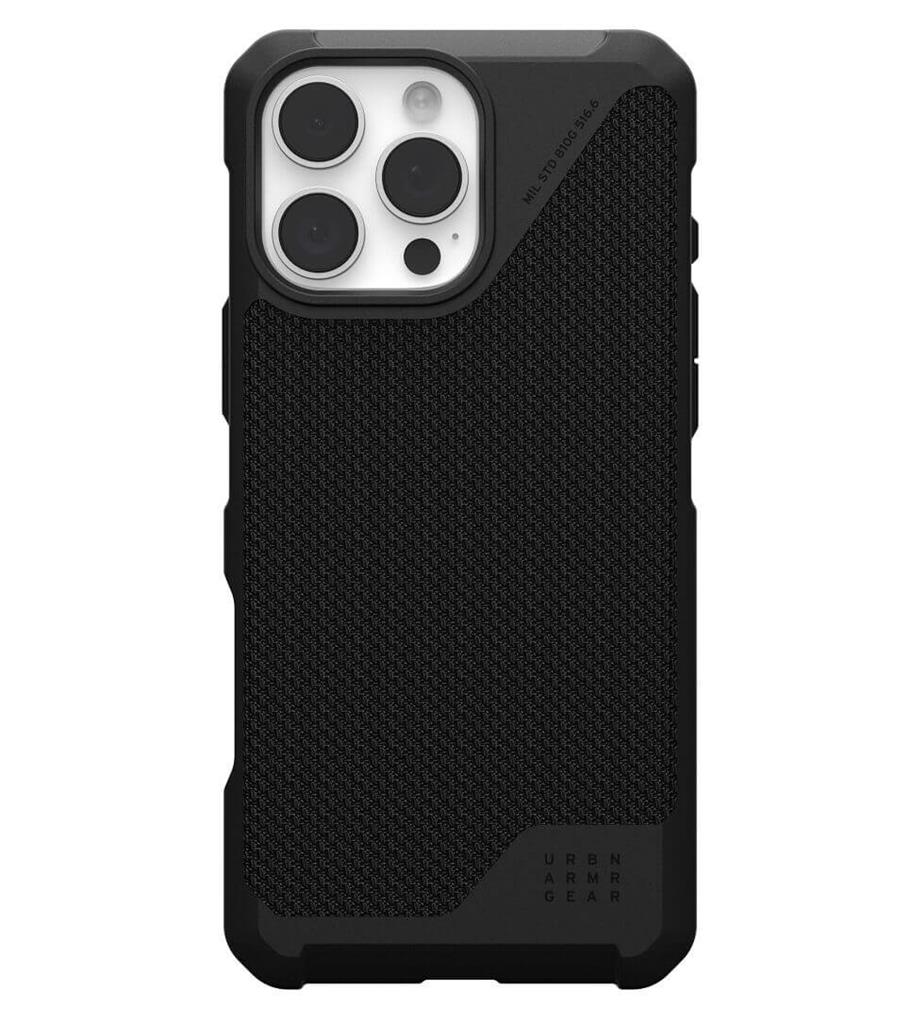 Magsafe Кевларен Калъф за iPhone 16 Pro, UAG Metropolis LT Case, Черен