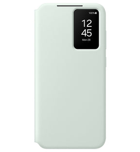 Оригинален Активен Калъф за Samsung S24 FE Smart View Wallet Book Case EF-ZS721CMEGWW, Зелен