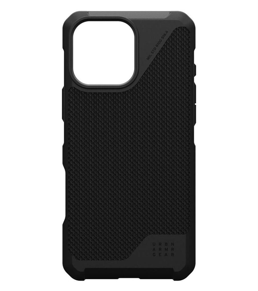 Magsafe Кевларен Калъф за iPhone 16 Pro, UAG Metropolis LT Case, Черен (2)