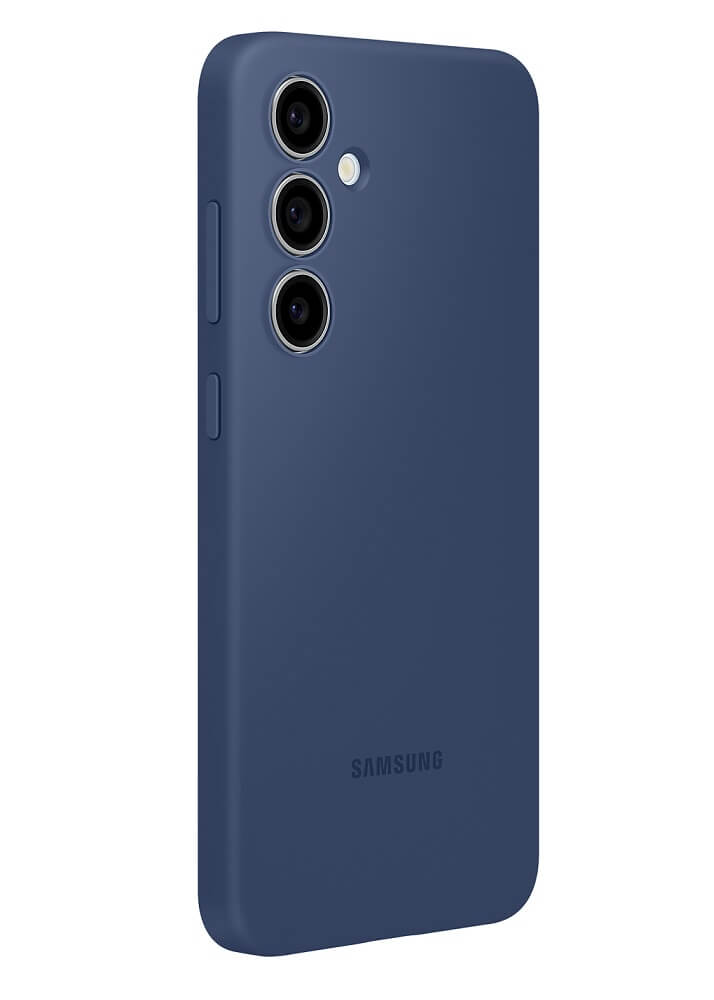 Оригинален Силиконов Калъф за Samsung S24 FE, Silicone Case EF-PS721CLEGWW, Син (3)