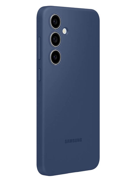 Оригинален Силиконов Калъф за Samsung S24 FE, Silicone Case EF-PS721CLEGWW, Син (3)