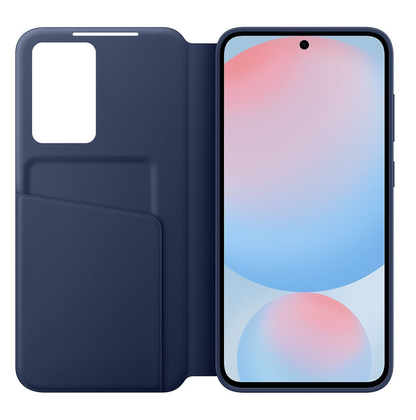 Оригинален Активен Калъф за Samsung S24 FE Smart View Wallet Book Case EF-ZS721CLEGWW, Син (3)