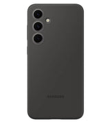 Оригинален Силиконов Калъф за Samsung S24 FE, Silicone Case EF-PS721CBEGWW, Черен