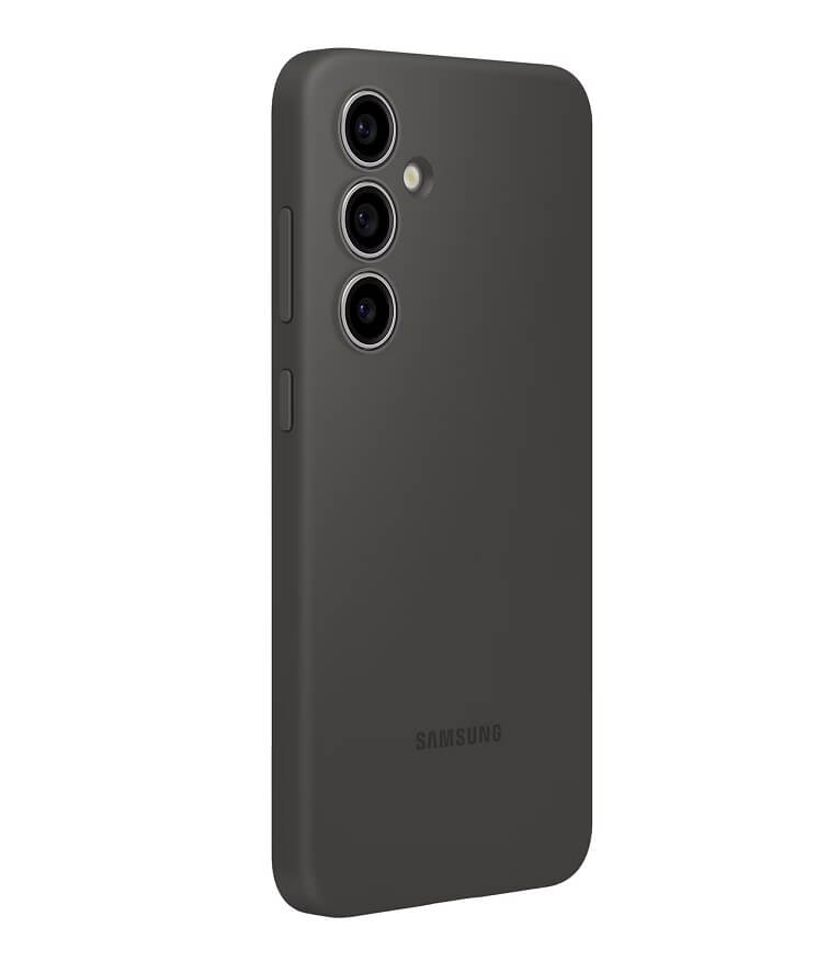Оригинален Силиконов Калъф за Samsung S24 FE, Silicone Case EF-PS721CBEGWW, Черен (3)