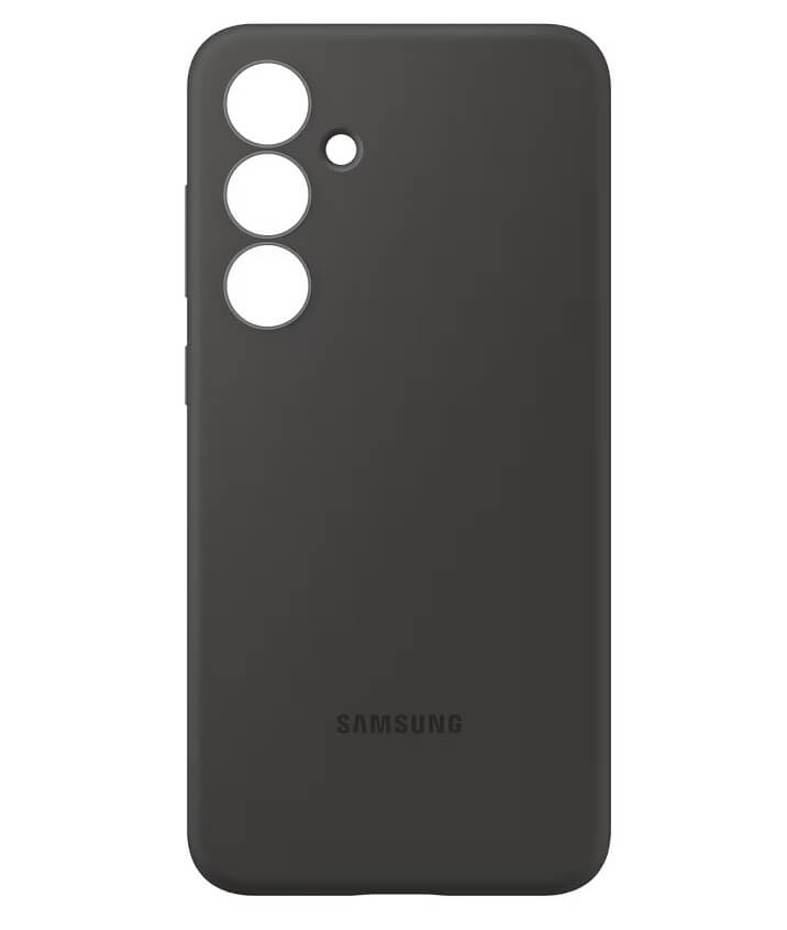 Оригинален Силиконов Калъф за Samsung S24 FE, Silicone Case EF-PS721CBEGWW, Черен (4)