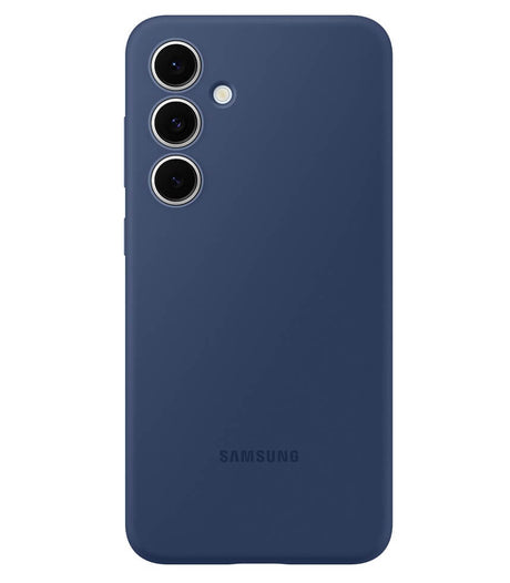 Оригинален Силиконов Калъф за Samsung S24 FE, Silicone Case EF-PS721CLEGWW, Син