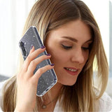 Блестящ Калъф за Samsung A05s, Tech-Protect FlexAir Glitter Case, Прозрачен (5)