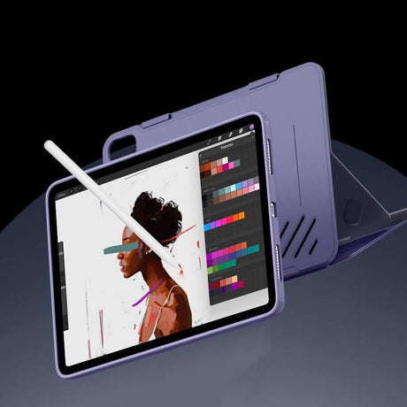 Двоен Калъф за iPad Air 11" 2026-2020, ESR Shift Magnetic Case, Лилав (5)