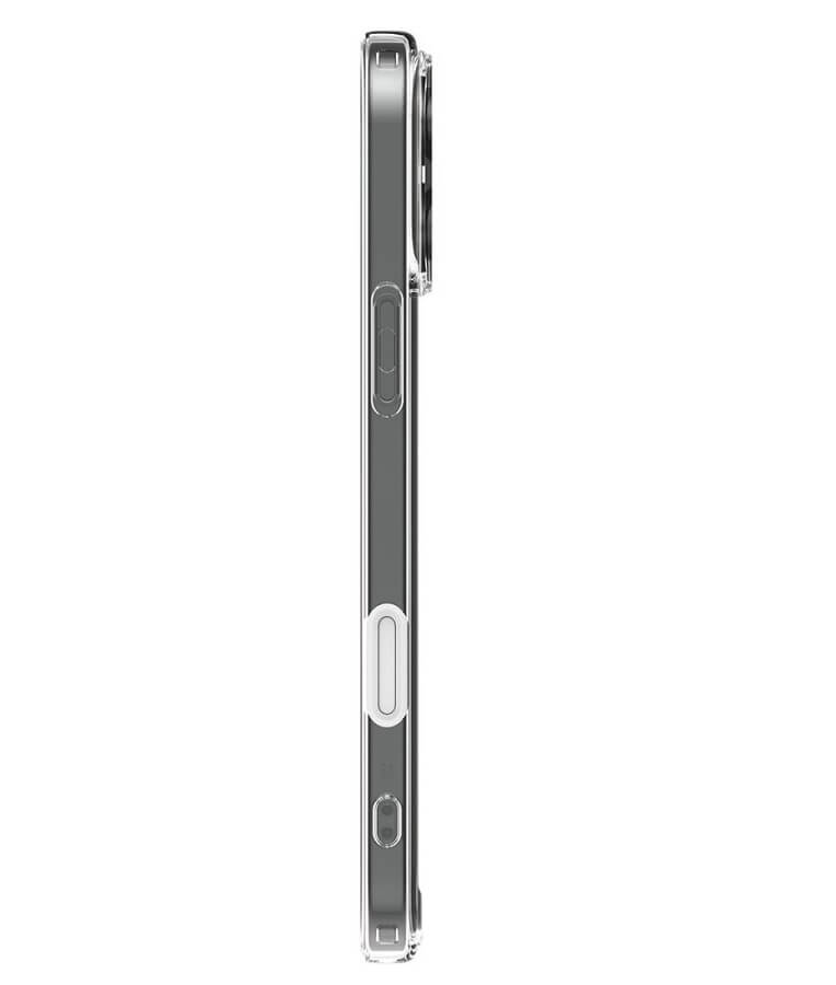 Magsafe Противоударен Калъф за iPhone 16 Pro Max, Spigen Ultra Hybrid T Case, Бял (5)