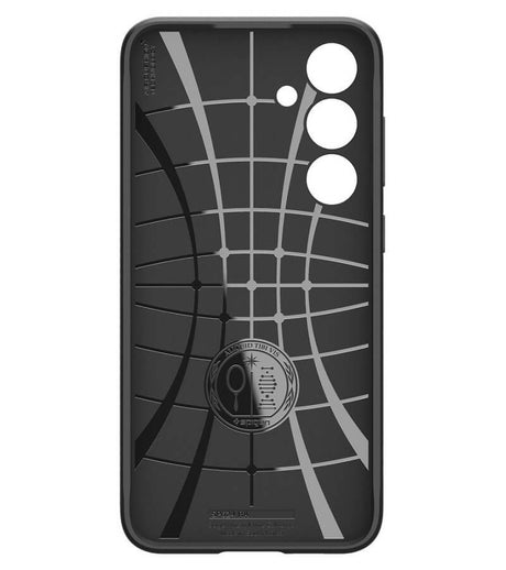 Противоударен Силиконов Калъф за Samsung S24 FE, Spigen Rugged Armor Case, Черен (4)