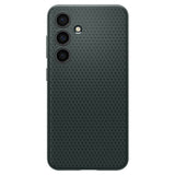 Противоударен Силиконов Калъф за Samsung S24 FE, Spigen Liquid Air Case, Зелен (3)