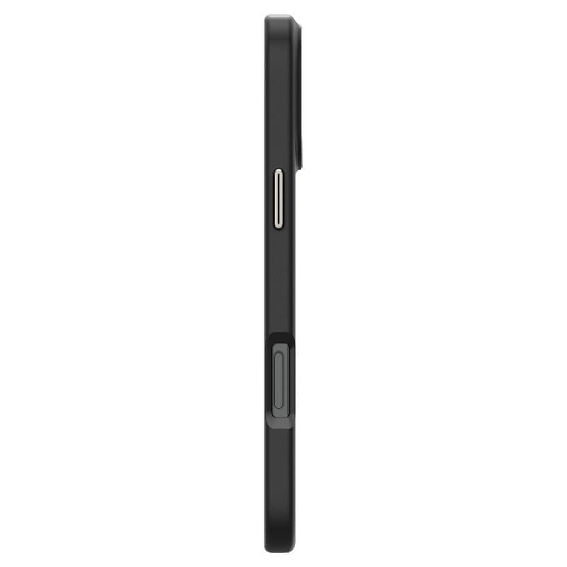 Magsafe Тънък Калъф за iPhone 16 Pro, Spigen Enzo Aramid Case, Черен (5)