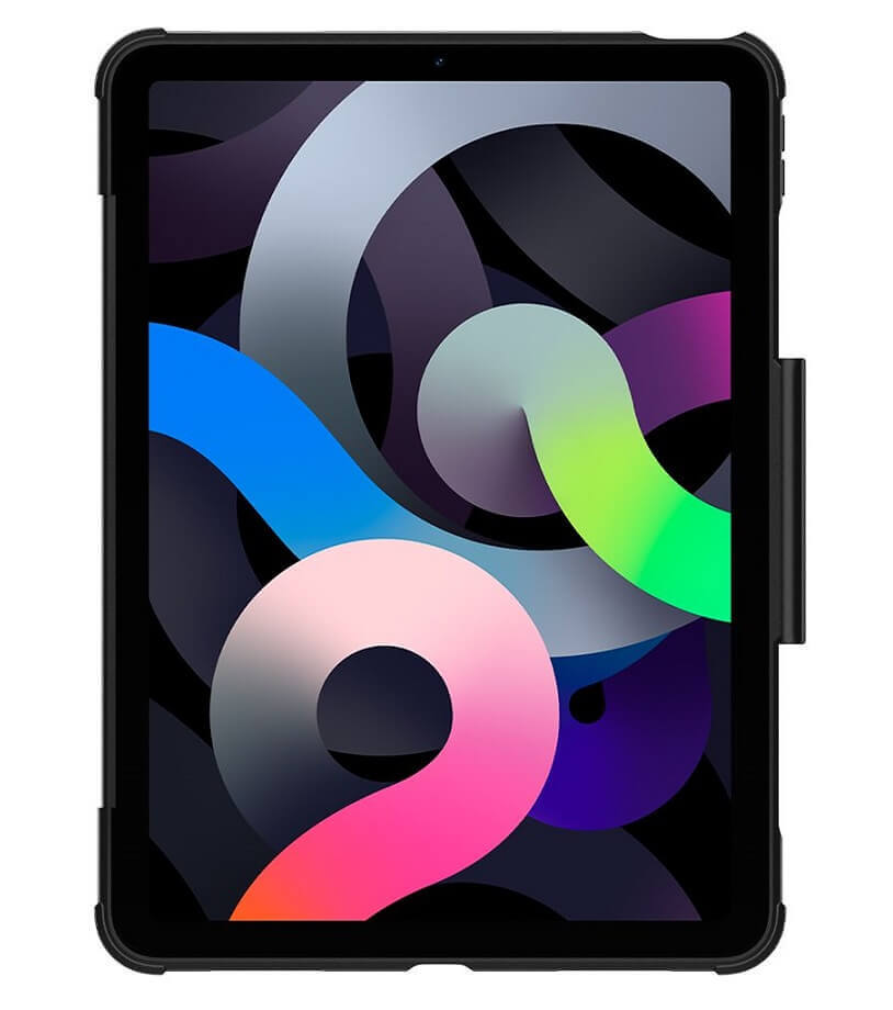 Противоударен Калъф за iPad Air 11" 2026-2020, Spigen Rugged Armor Pro Case, Черен (3)