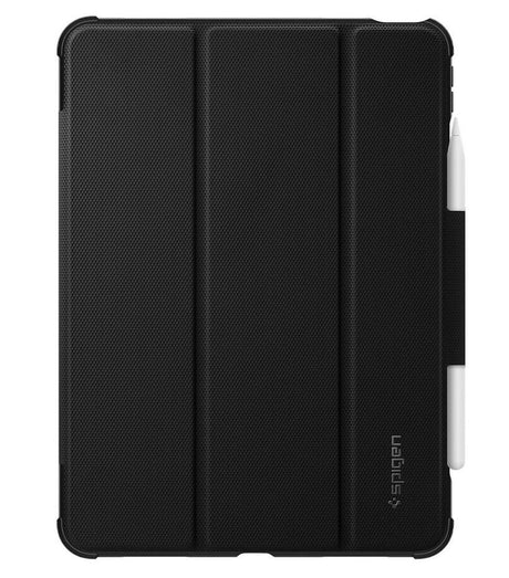 Противоударен Калъф за iPad Air 11" 2026-2020, Spigen Rugged Armor Pro Case, Черен (2)