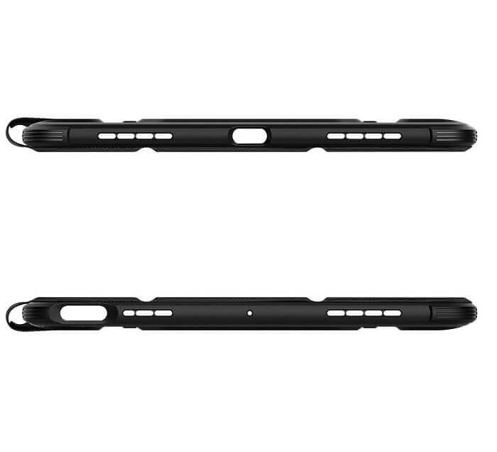 Противоударен Калъф за iPad Air 11" 2026-2020, Spigen Rugged Armor Pro Case, Черен (5)