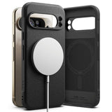 Magsafe Силиконов Калъф за Google Pixel 9 Pro, Ringke Onyx Case, Черен (3)
