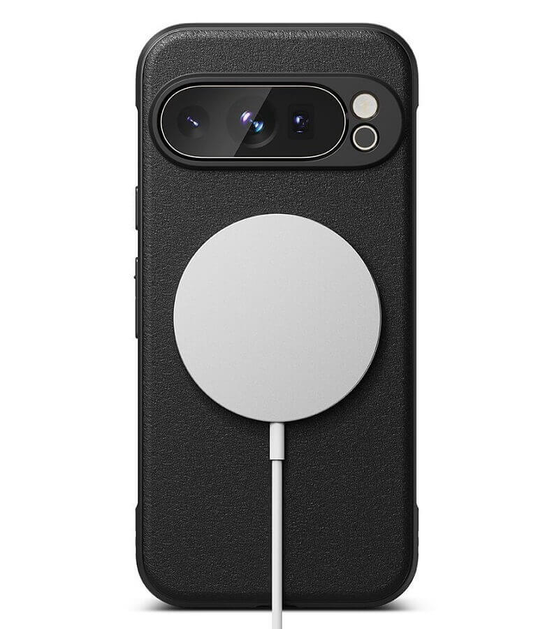 Magsafe Силиконов Калъф за Google Pixel 9 Pro, Ringke Onyx Case, Черен (2)