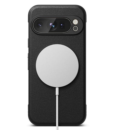 Magsafe Силиконов Калъф за Google Pixel 9 Pro, Ringke Onyx Case, Черен (2)