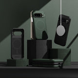 Magsafe Силиконов Калъф за Google Pixel 9 Pro, Ringke Onyx Case, Черен (5)