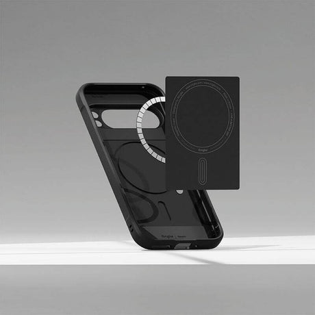 Magsafe Силиконов Калъф за Google Pixel 9 Pro, Ringke Onyx Case, Черен (4)