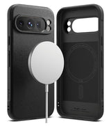 Magsafe Силиконов Калъф за Google Pixel 9 Pro, Ringke Onyx Case, Черен