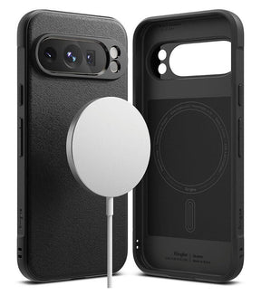 Magsafe Силиконов Калъф за Google Pixel 9 Pro, Ringke Onyx Case, Черен