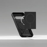 Magsafe Силиконов Калъф за Google Pixel 9 Pro XL, Ringke Onyx Case, Черен (5)