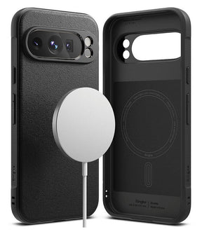 Magsafe Силиконов Калъф за Google Pixel 9 Pro XL, Ringke Onyx Case, Черен