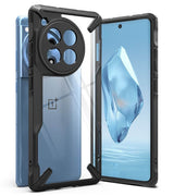 Противоударен Хибриден Калъф за Oneplus 12R, Ringke Fusion X Case, Черен (2)