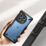 Противоударен Хибриден Калъф за Oneplus 12R, Ringke Fusion X Case, Черен (5)