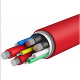 Оригинален USB-C към USB-C Кабел, Oneplus SuperVooc DL152 12A 150W 1m, Червен (4)