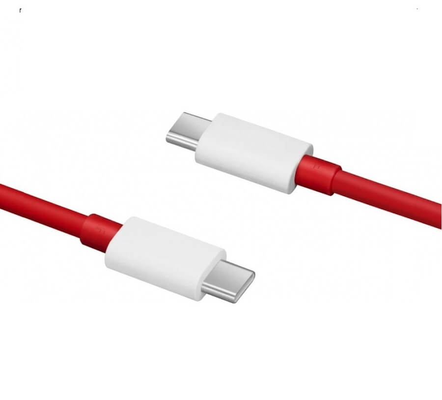Оригинален USB-C към USB-C Кабел, Oneplus SuperVooc DL152 12A 150W 1m, Червен (2)