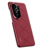 Кожен Калъф за Honor 200 Pro, Slim Leather Case, Червен