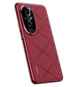 Кожен Калъф за Honor 200, Slim Leather Case, Червен