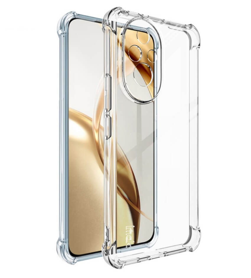 Противоударен Силиконов Калъф за Honor 200, Imak Shockproof Case, Прозрачен
