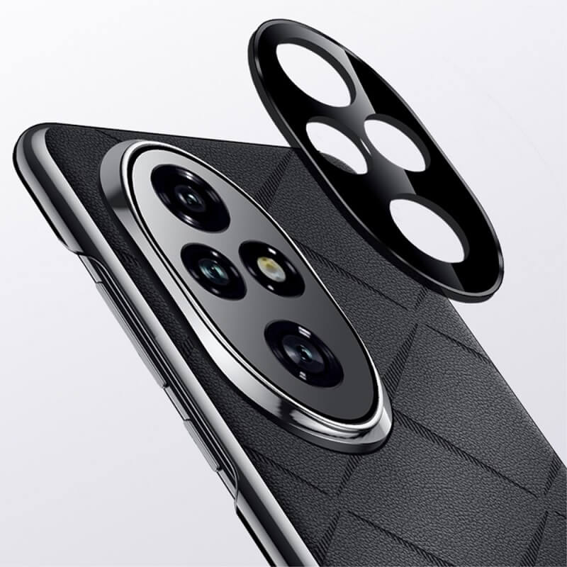 Кожен Калъф за Honor 200 Pro, Slim Leather Case, Черен (5)